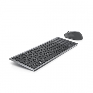 Kit Tastatura + Mouse Wireless DEL KM7120W, Grey