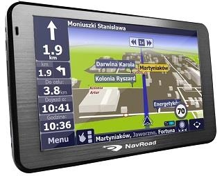 NavRoad DRIVE Navigation GPS 5-- (AutoMapa PL 2GB)
