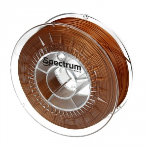 Filament SPECTRUM / PLA / Chocolate Brown / 1,75 mm / 0,85 kg
