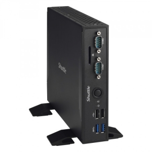 Sistem Desktop Shuttle Slim BAREBONE DS77U3  Core i3 7100U 2.4 GHz 