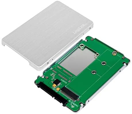 Rack Extern Logilink M.2 SSD, Aluminiu, Silver, AD0021