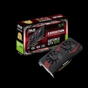 Placa VIdeo Asus Expedition  Nvidia  GeForce GTX 1070 OC 8GB GDDR5