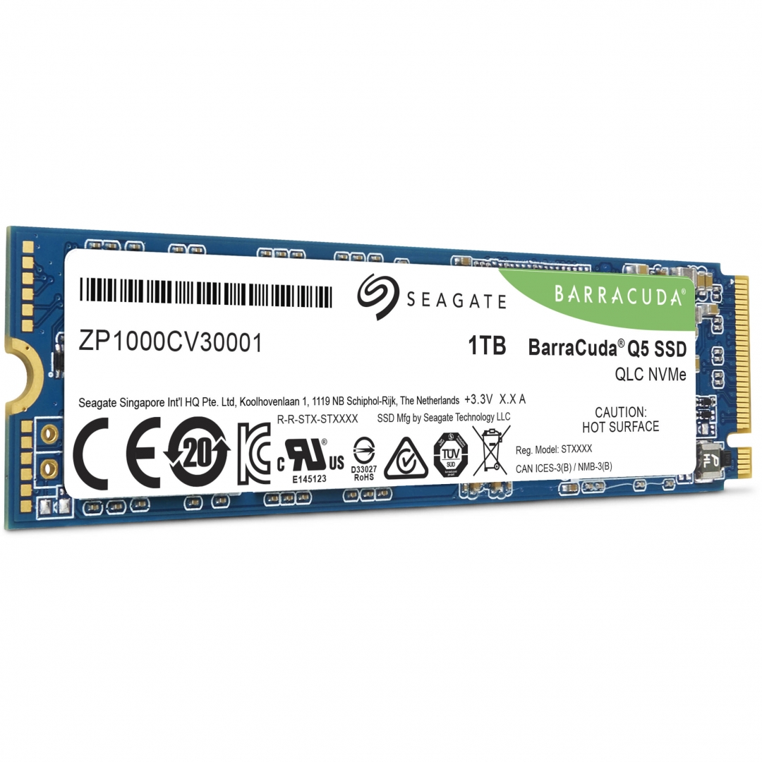 SSD Seagate Barracuda 1TB M.2 NVME Q5 PCIE 