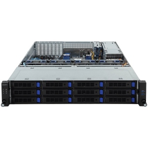 Server Rackmount Barebone Gigabyte R271-Z00 AMD EPYC 7001, 8 x DIMMs, 2 x 1Gb/s LAN ports, 12 x 3.5