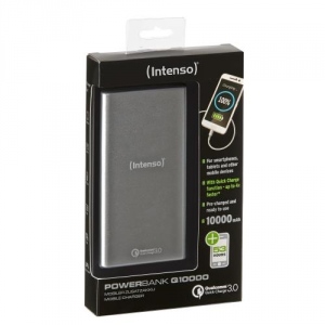 Intenso Powerbank Q10000 Quick Charge, 10000mAh, Silver
