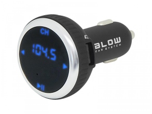 FM transmitter BLOW Bluetooth 4.2 + încărcător2,1A