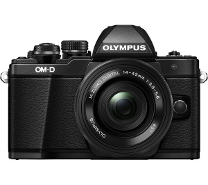 Aparat Foto Digital Compact Olympus E-M10 Mark II + EZ-M1442EZ Negru