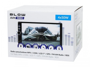 Radio BLOW AVH-9880 2DIN 7-- GPS