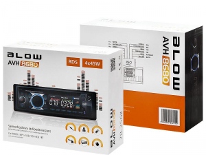 Radio BLOW AVH-8680 MP3 + REMOTE + BLUETOOTH