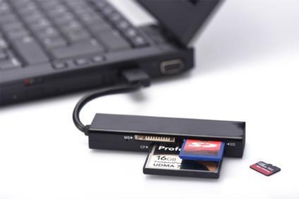 Card Reader Ednet  Multi  4-port USB 3.0 SuperSpeed, Black