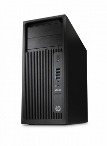 Sistem Desktop HP Z240TW Intel Xeon E3-1205v6 16 GB DDR4 256GB SSD + 1TB HDD nVidia Quadro K620-2 Windows 10 Pro