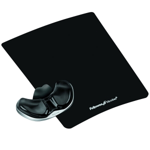 Mouse Pad Fellowes Gliding Palm Support 9180701 Negru