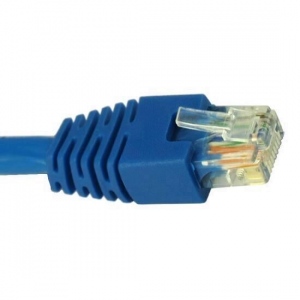 Cablu retea Inter-Tech CAT5e FTP 0.5m albastru