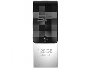 Memorie USB Silicon Power OTG Type-C+ 128GB USB 3.1 Black