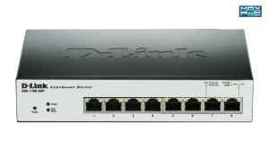 Switch D-Link DGS-1100-10MPP Poe 8 Porturi 10/100/1000 Mbps
