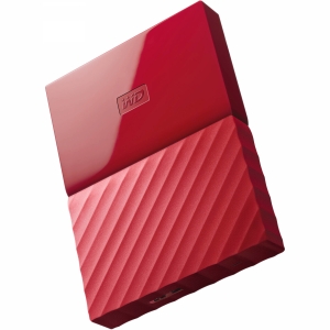 HDD Extern Western Digital My Passport 2TB USB 3.1 2.5 inch Red