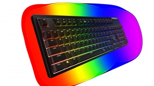 Tastatura Wireless Asus Cerberus Mechanical Gaming, Iluminata, Led Multicolor, Neagra