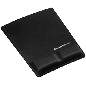 Mouse Pad Fellowes Wrist Support Negru