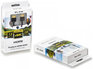 BLOW HDMI-HDMI negru 2.0 4K 1,5m