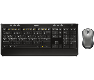Kit Tastatura + Mouse Wireless Combo MK520 Negru