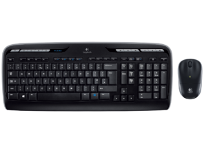 Kit Tastatura + Mouse Wireless Logitech MK330 Negru