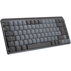 LOGITECH MX Mechanical Mini for Mac Minimalist Wireless Illuminated Keyboard  - SPACE GREY - US INT-L - 2.4GHZ/BT - N/A - EMEA - TACTILE