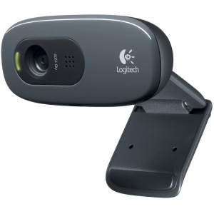 Webcam Logitech C270  HD EMEA, Black