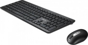 Kit Tastatura + Mouse Wireless Asus W2000 Negru
