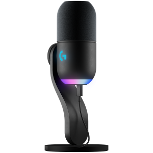 LOGITECH G Yeti GX RGB Gaming Microphone - LIGHTSYNC - BLACK - USB 