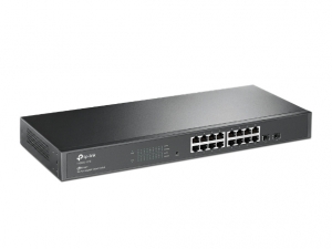 Switch TP-Link TL-SG2216 JetStream 16 Porturi + 2 sloturi Combo SFP 10/100/1000 Mbps