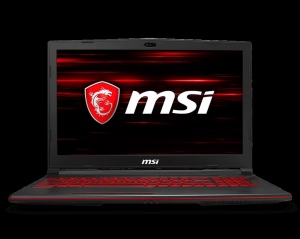 Laptop MSI GL63 8RD-287XRO, Intel Core i7-8750H 8GB DDR4 128GB SSD + 1TB HDD nVidia GeForce GTX 1050 Ti 4GB Free DOS