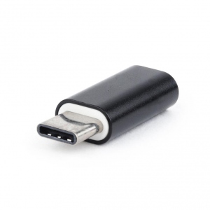 Gembird USB Type-C adapter (CM/8-pin F), black