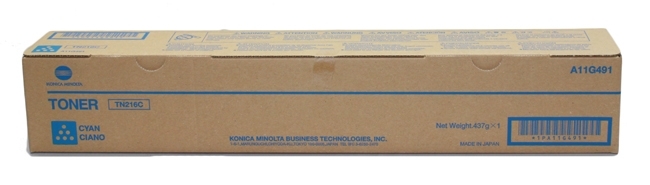 Toner Original pentru Konica-Minolta TN-216C Cyan