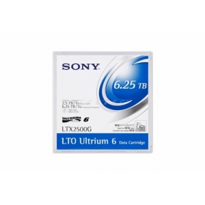 Sony LTO Ultrium 6 2.5TB Cartridge Memory 16 KB WORM