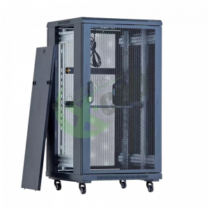 Cabinet metalic de podea 19â€, tip rack stand alone, 18U 600x600 mm, Eco Xcab A3