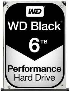 HDD Western Digital Black SATA 3 6TB 7200 Rpm 3.5 Inch 