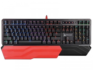 Tastatura Cu Fir A4TECH BLOODY Gaming Mechanical  B975A RGB, Iluminata, Led Rosu, Neagra