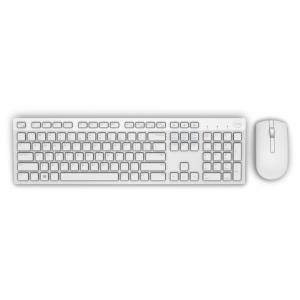 Kit Tastatura + Mouse Wireless Dell 580-ADGF Alb