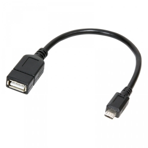 Adaptor  OTG mufa tata USB micro-B la mufa mama USB A