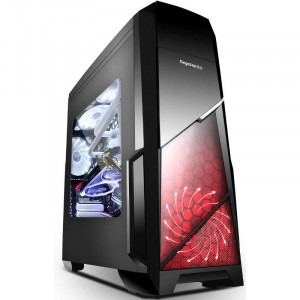 Carcasa Segotep Sprint Black SPCC Steel ATX Mid Tower without PSU