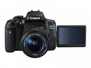 Aparat Foto Digital DSLR Canon 750D + EFS 18-55 IS Negru