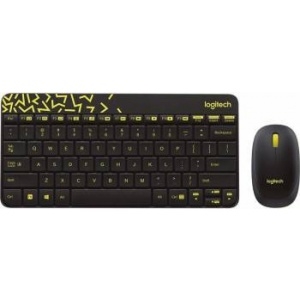 Kit Tastatura + Mouse Wireless Logitech MK240 Nano Negru