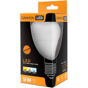 CANYON AE27FR9W230VN LED lamp, A60 shape, E27, 9W, 220-240V, 300Â°, 880 lm, 4000K, Ra>80, 50000 h