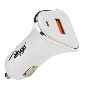 Akyga Car charger AK-CH-07 USB 5V/3.0A 15W Quick Charge 3.0