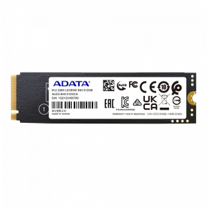 SSD Adata Legend 840 512 GB M.2 PCIe Gen4.0 x 4 3D TLC Nand