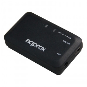 APPROX BLUETOOTH MUSIC RECEIVER BLACK ADAPT.