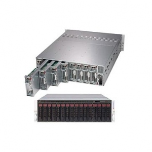 Server Rackmount Supermicro SYS-5039MC-H8TRF, 8x CFL-S E-2286G CPU, 16x 32GB DDR4, 16x Samsung PM883 480GB SATA, 16x Black gen 6.5 hot-swap 3.5-to-2.5 Tool-less drive tray, 8x OOB lic