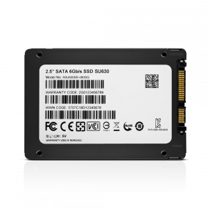 SSD ADATA Ultimate SU630, 2.5 inch 480GB, SATA III, 3D NAND SSD, R/W speed: 520/450MB/s