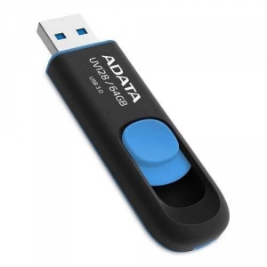 Memorie USB Adata UV128 64GB USB 3.0 Negru
