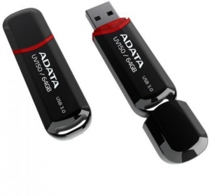 Memorie USB Adata UV150 64GB USB 3.0 negru
